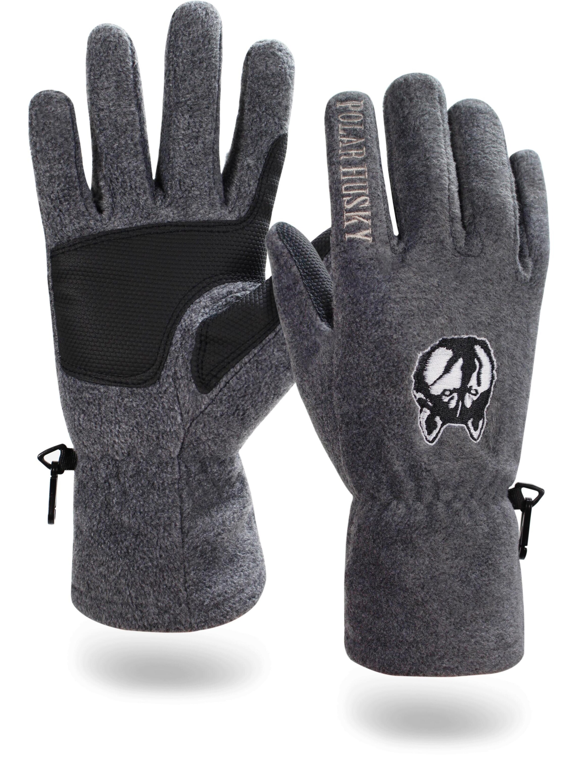Polar Husky Sporthandschoenen 'Lhotse' in Grijs: voorkant