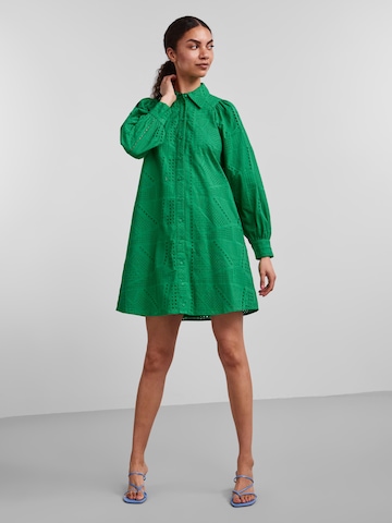 Y.A.S Shirt Dress 'Sado' in Green