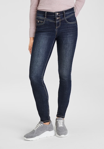 H.I.S Slim fit Jeans in Blue: front