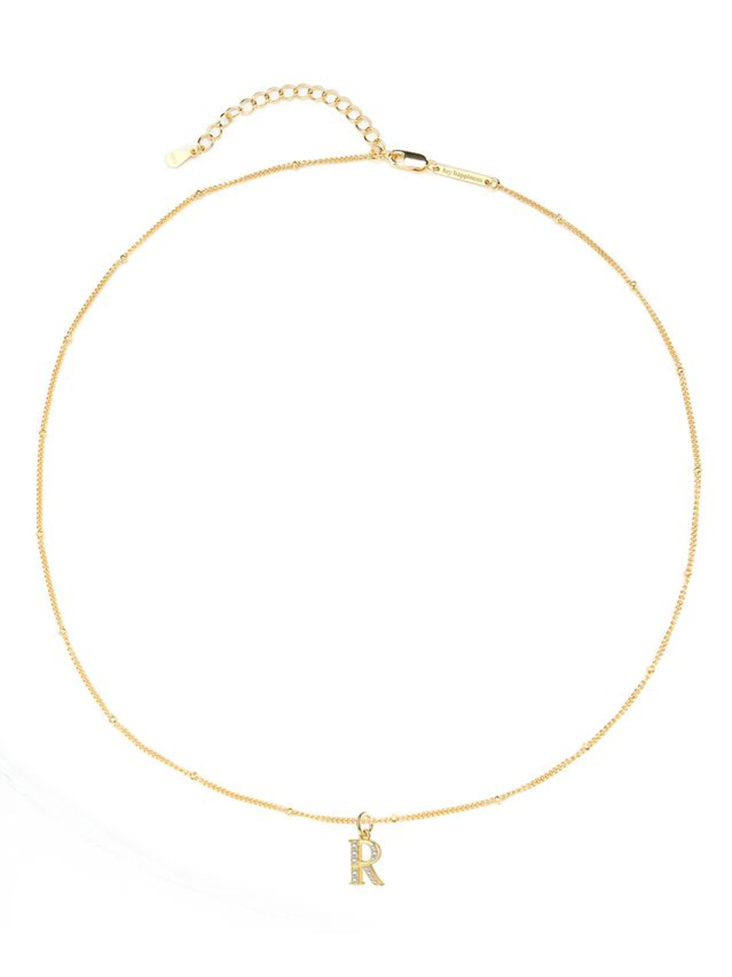 Hey Happiness Kette 'Letter R'‌‌‌‌‌‌ in Gold