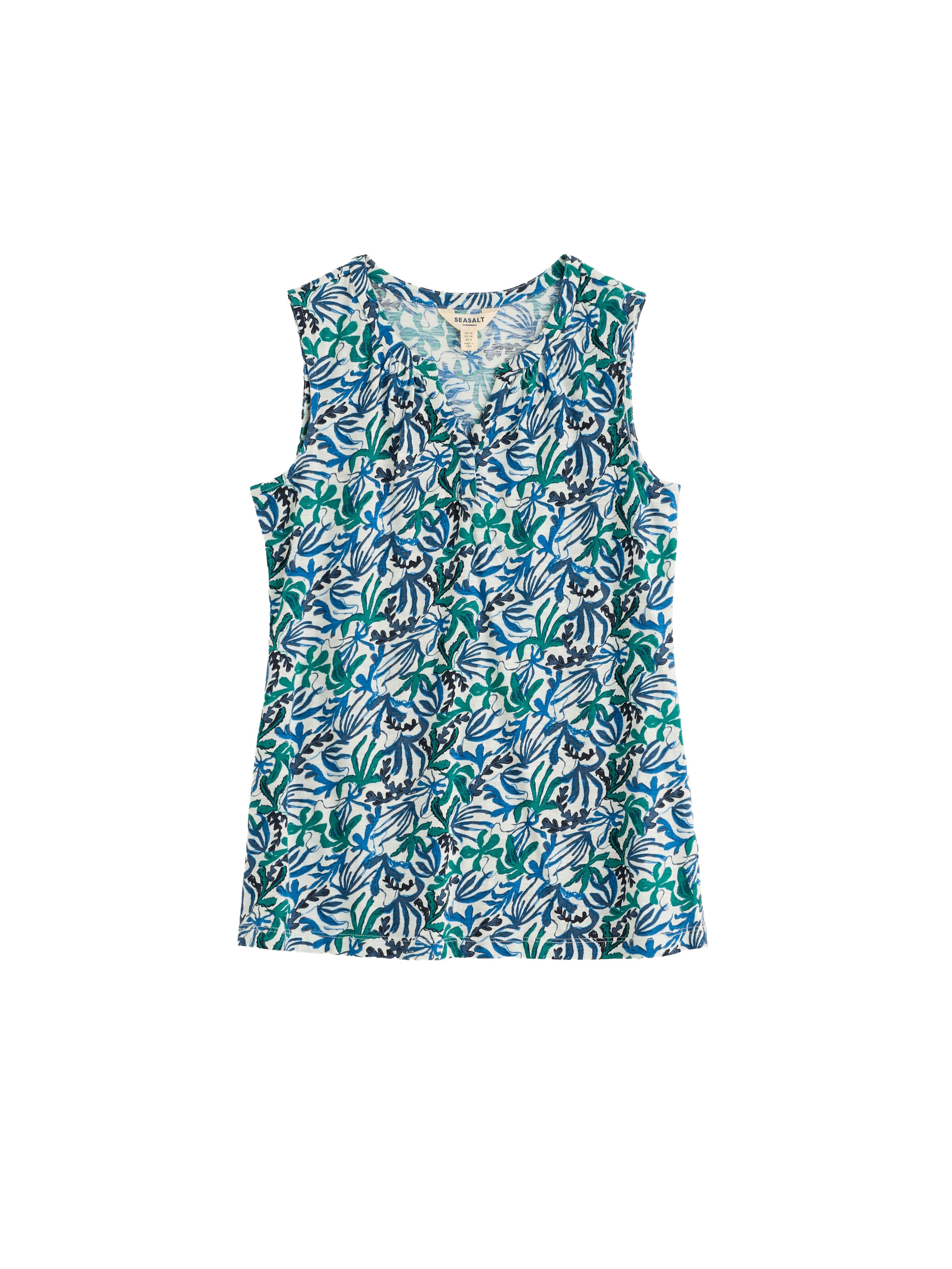 Seasalt Cornwall Top 'Purist' in Blauw: voorkant