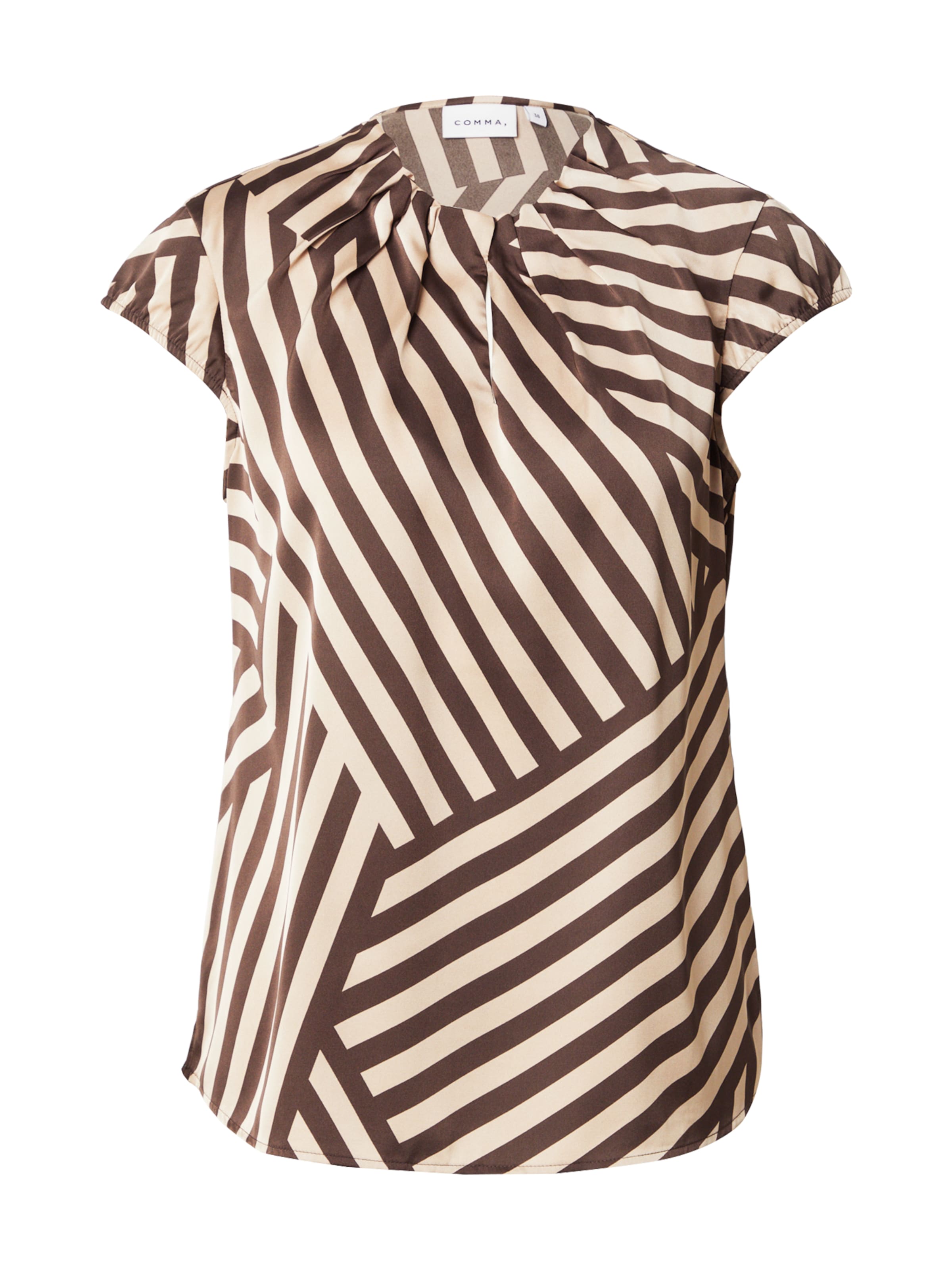 COMMA Bluse i brun: forside