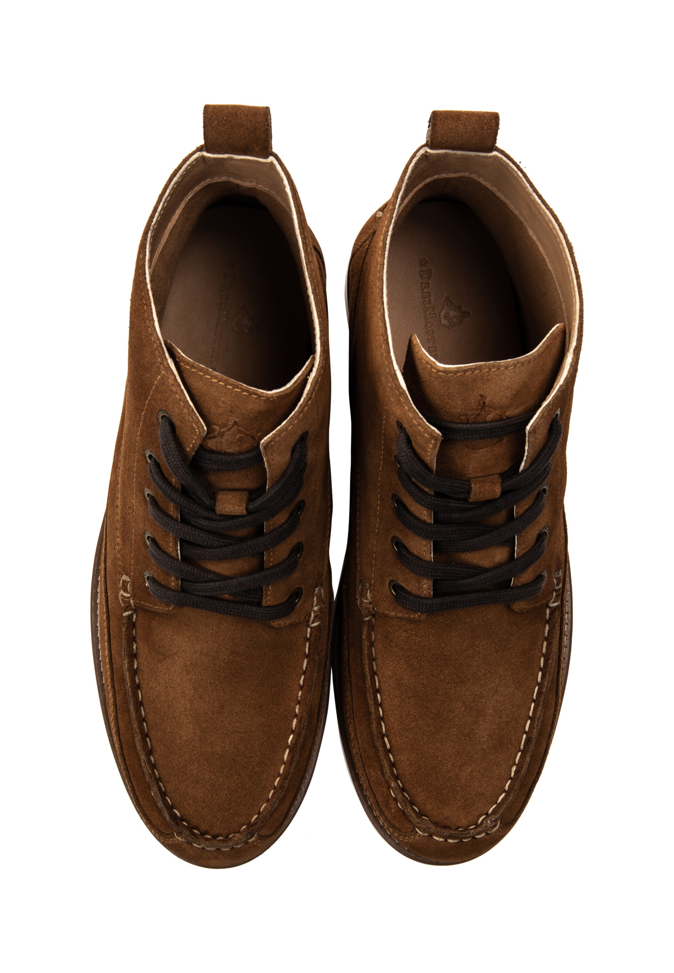 DreiMaster Vintage Buty sznurowane w kolorze brązowy