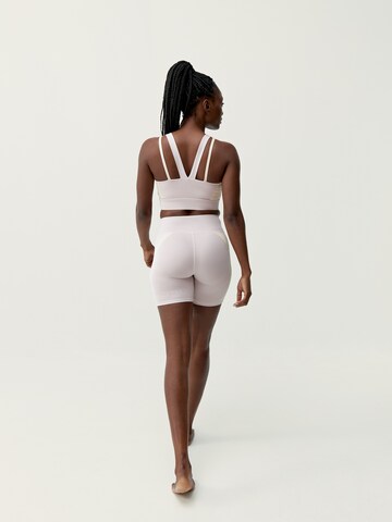 Born Living Yoga Skinny Sportshorts 'Latika' in Beige