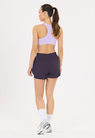 ENDURANCE Regular Shorts 'Yarol' in Lila
