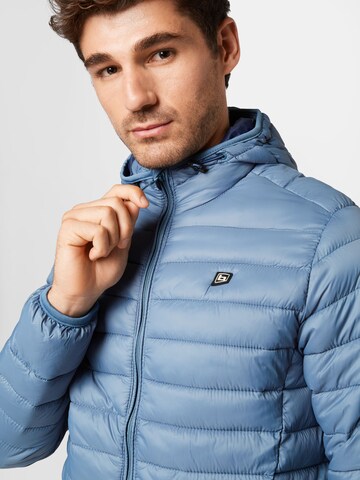 BLEND Winter jacket in Blue