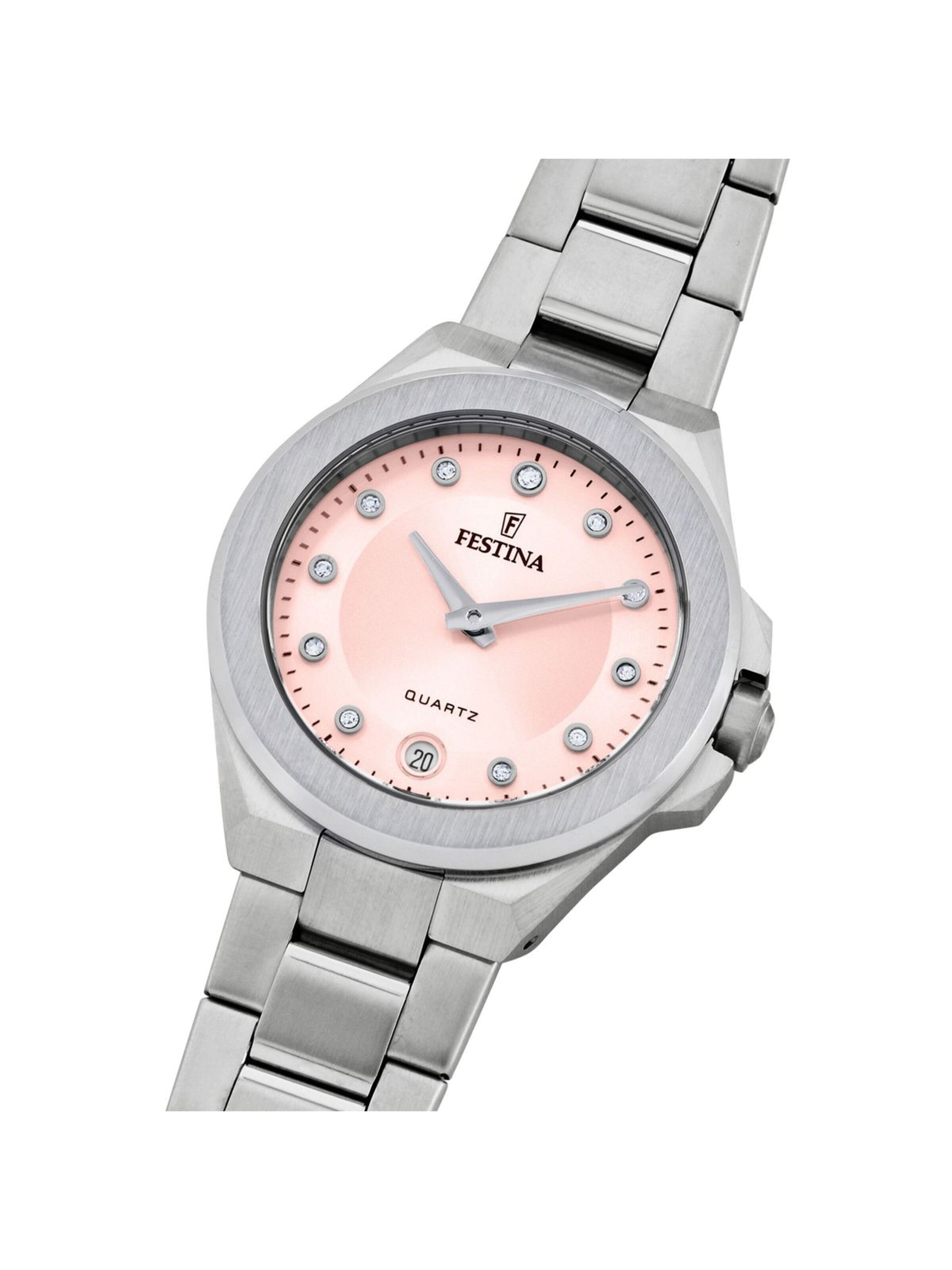 Montre à affichage analogique 'Festina - Date watch Mademoiselle - Quartz watch movement - Watch case width: 33 mm' FESTINA en rose