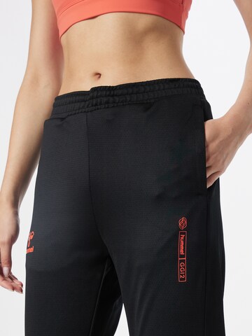 Hummel Regular Workout Pants in Black