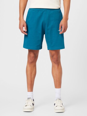 THE NORTH FACE Regular Pants in Blue: front