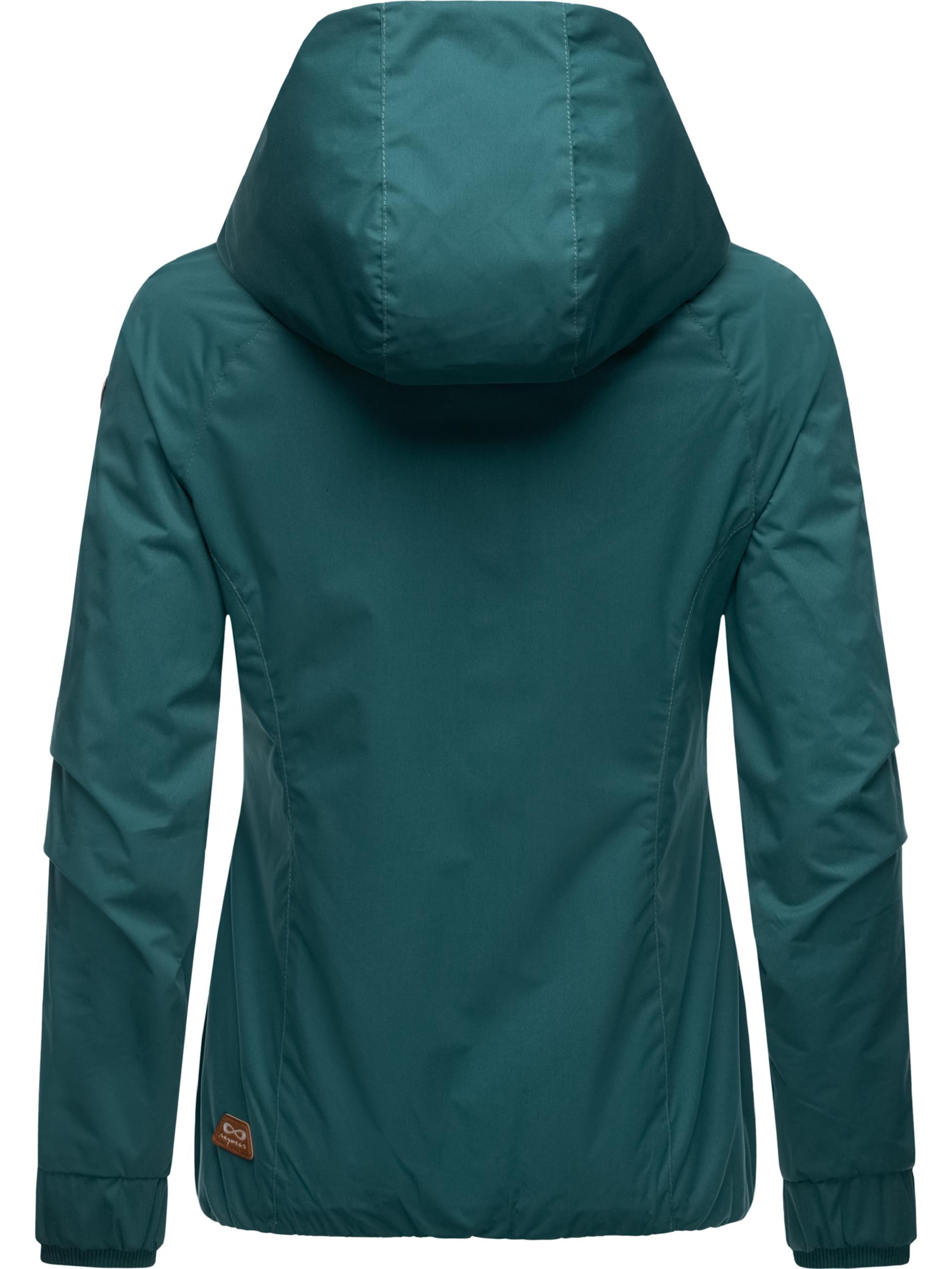 Ragwear Weatherproof jacket 'Dizzie' in Green