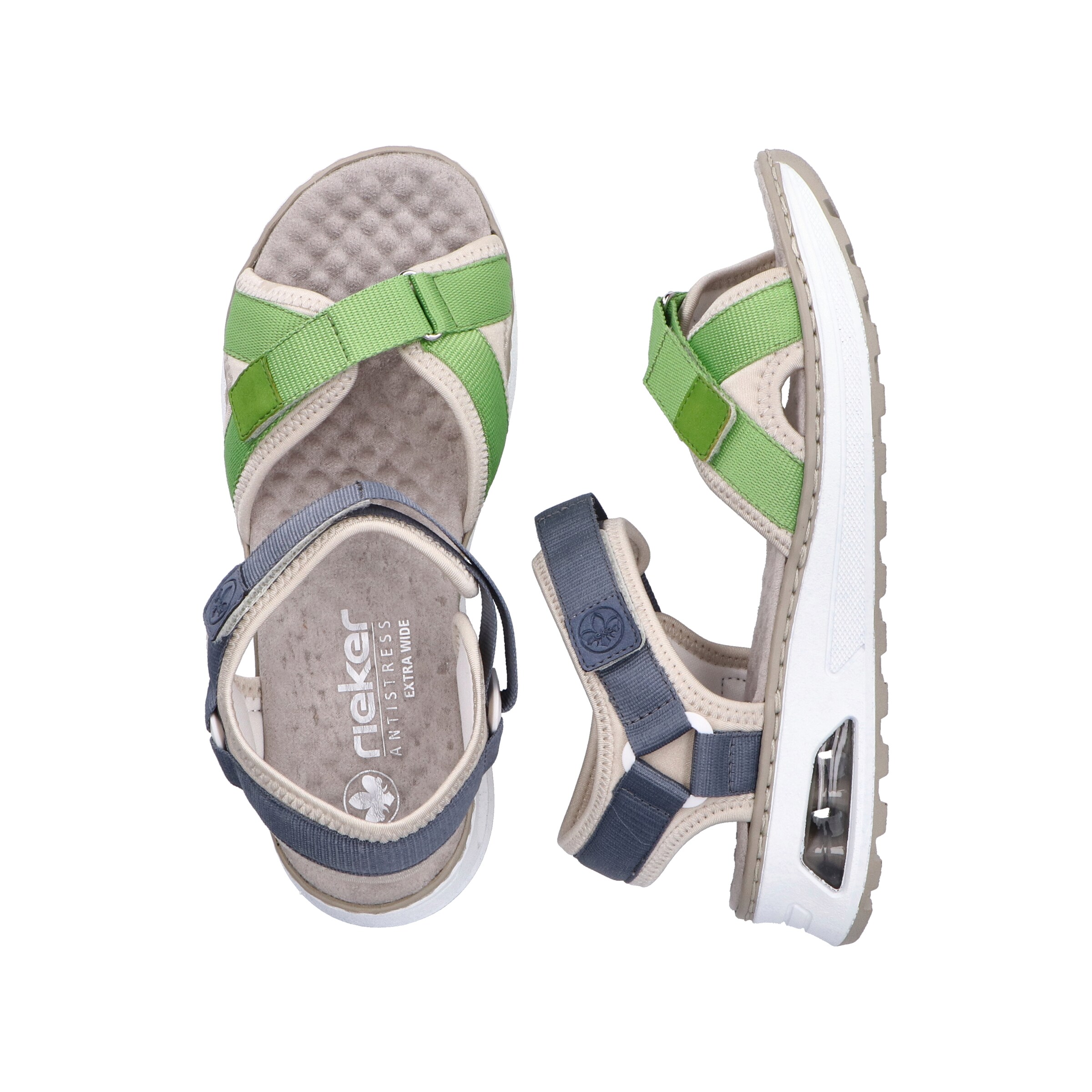Rieker Hiking Sandals in Green