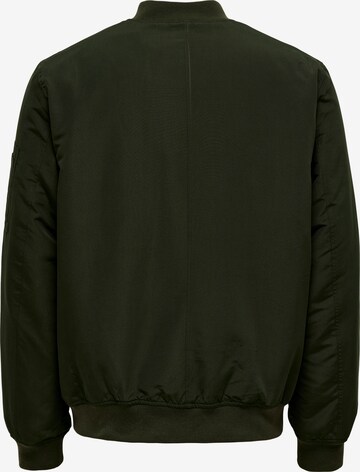 Only & Sons - Ajuste regular Chaqueta de entretiempo 'Jack' en verde