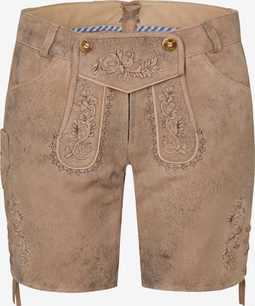 SPIETH & WENSKY Regular Traditional pants in Beige: front