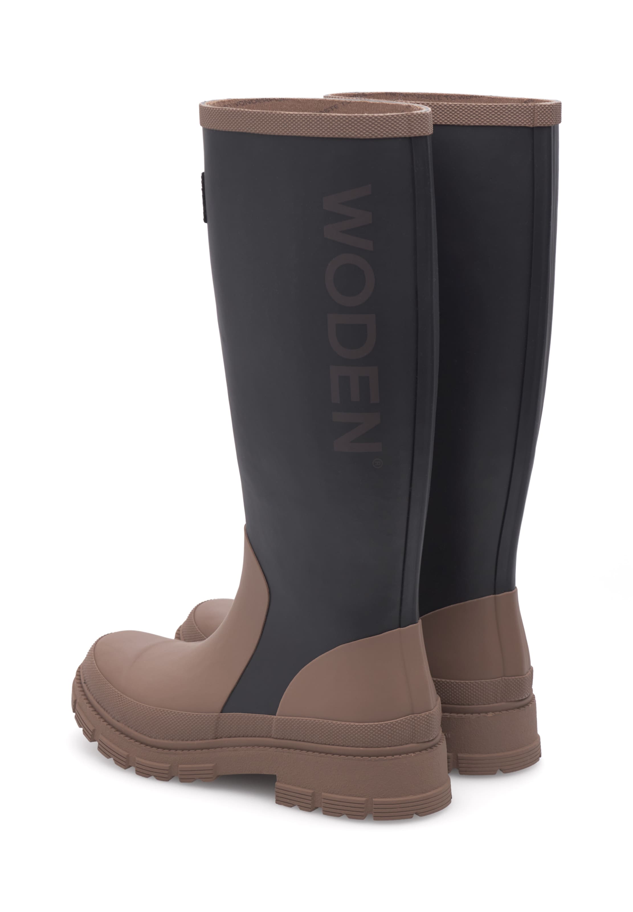 WODEN Rubber boot 'Le Waterproof' in Brown
