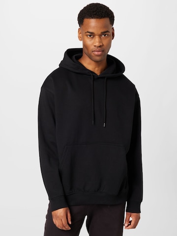 WEEKDAY Sweatshirt in Black: front