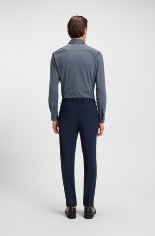 BOSS Regular fit Button Up Shirt in Blue