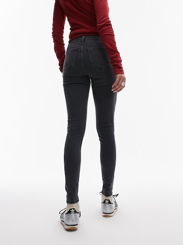 TOPSHOP Скинни Джинсы 'Joni' в Черный