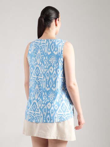 Chemisier 'CARMARRAKESH' ONLY Carmakoma en bleu