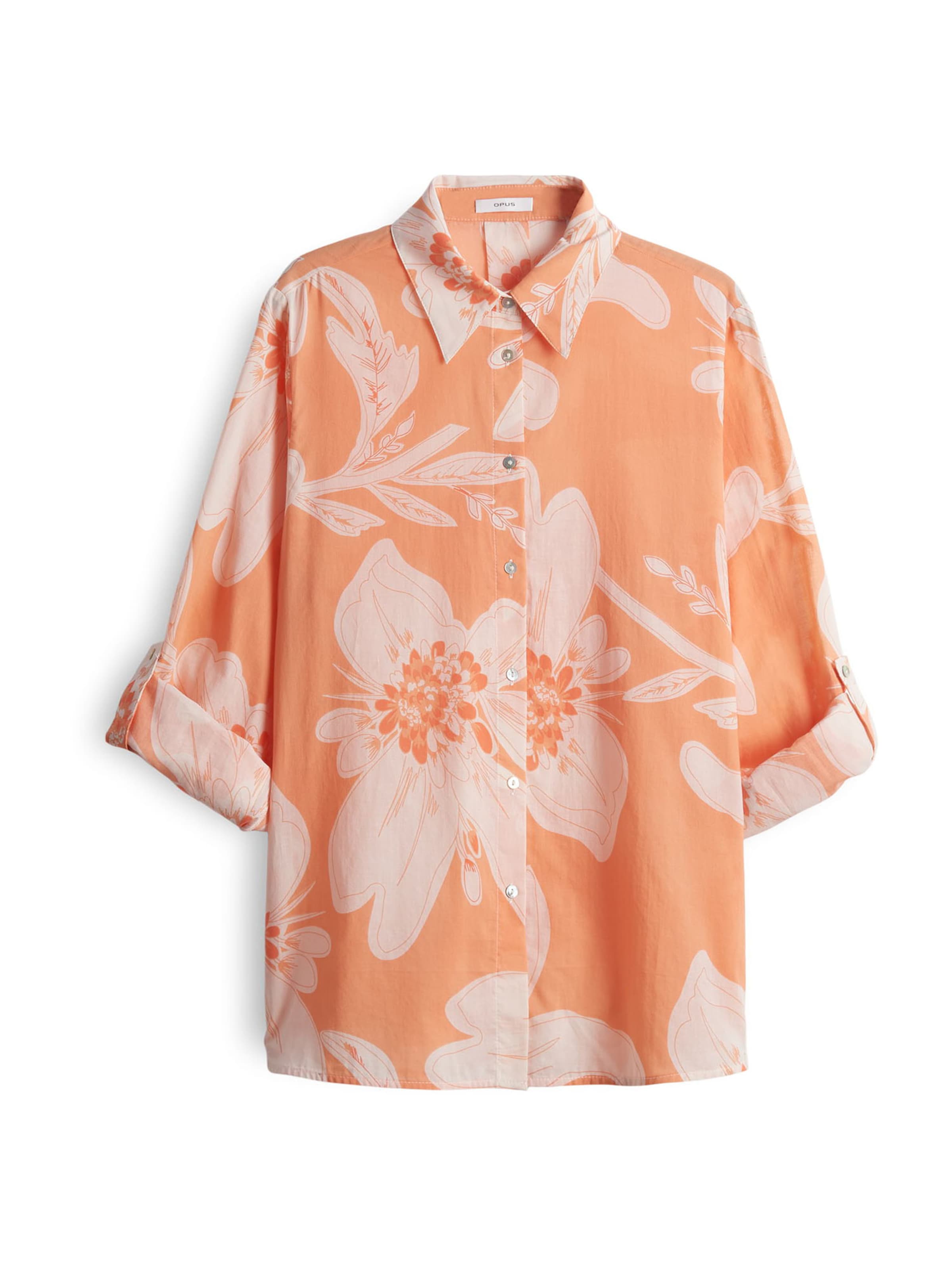 OPUS Bluse 'Fumine Bohème' in Orange: Vorderseite