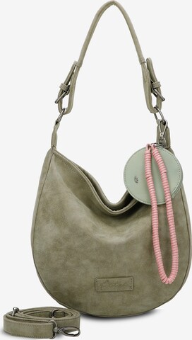 Fritzi aus Preußen Shoulder Bag in Green: front