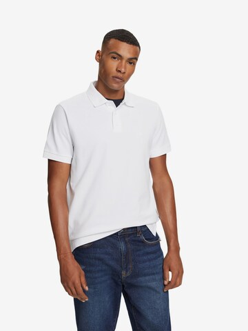 ESPRIT Shirt in Wit: voorkant