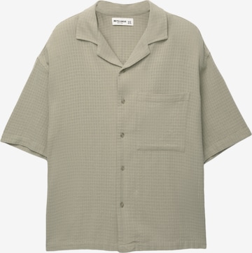 Comfort fit Camicia di Pull&Bear in verde: frontale