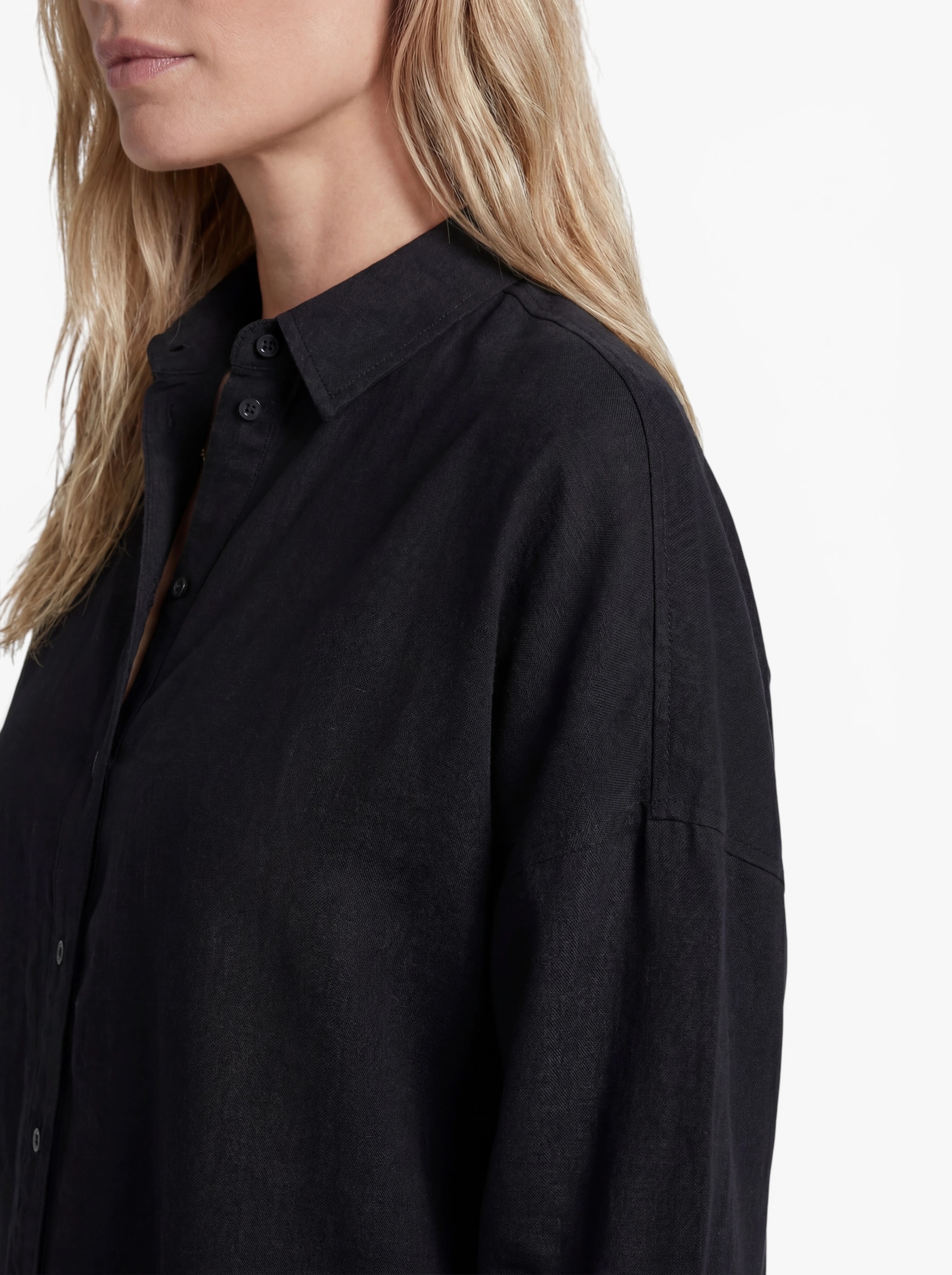 SELECTED FEMME Bluzka 'SLFLINNIE-NOVA' w kolorze czarny