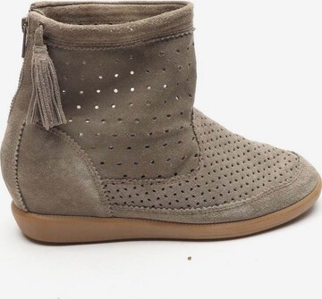 ISABEL MARANT Stiefeletten 38 in Grau: predná strana