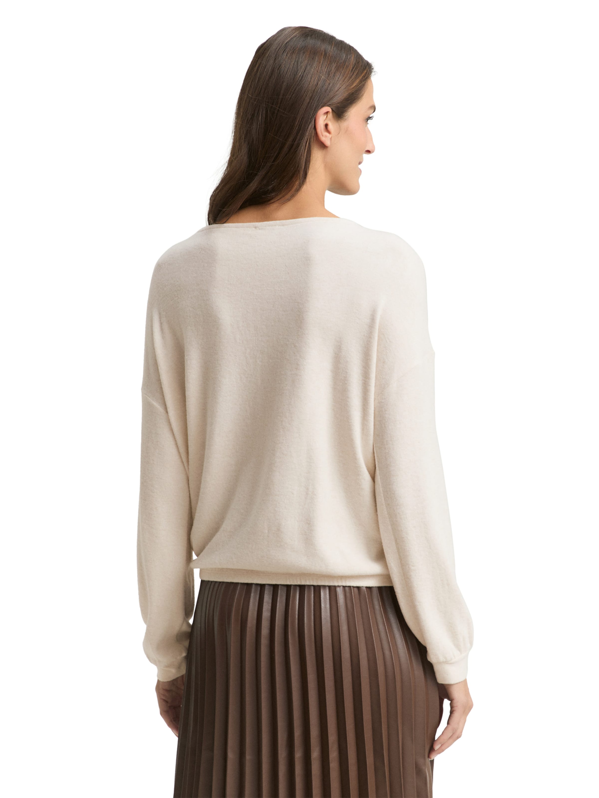 TOM TAILOR Sweater in Beige
