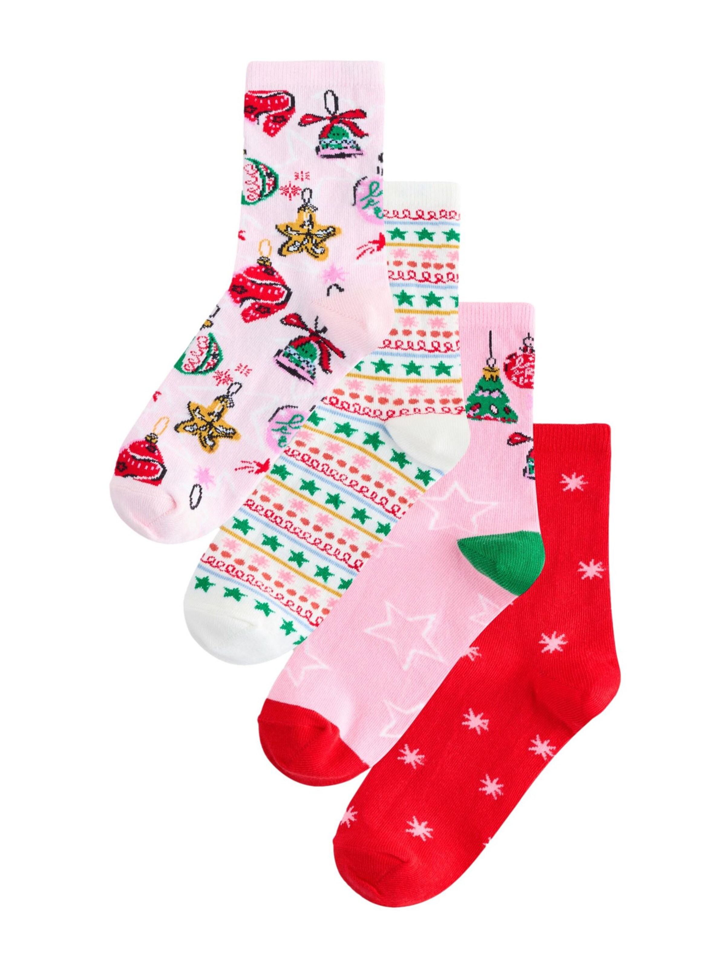 Next Socken in Pink: Vorderseite