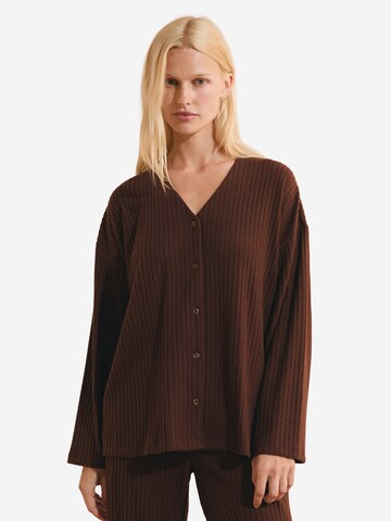 Camicia da notte 'Berenice' di ETAM in marrone: frontale
