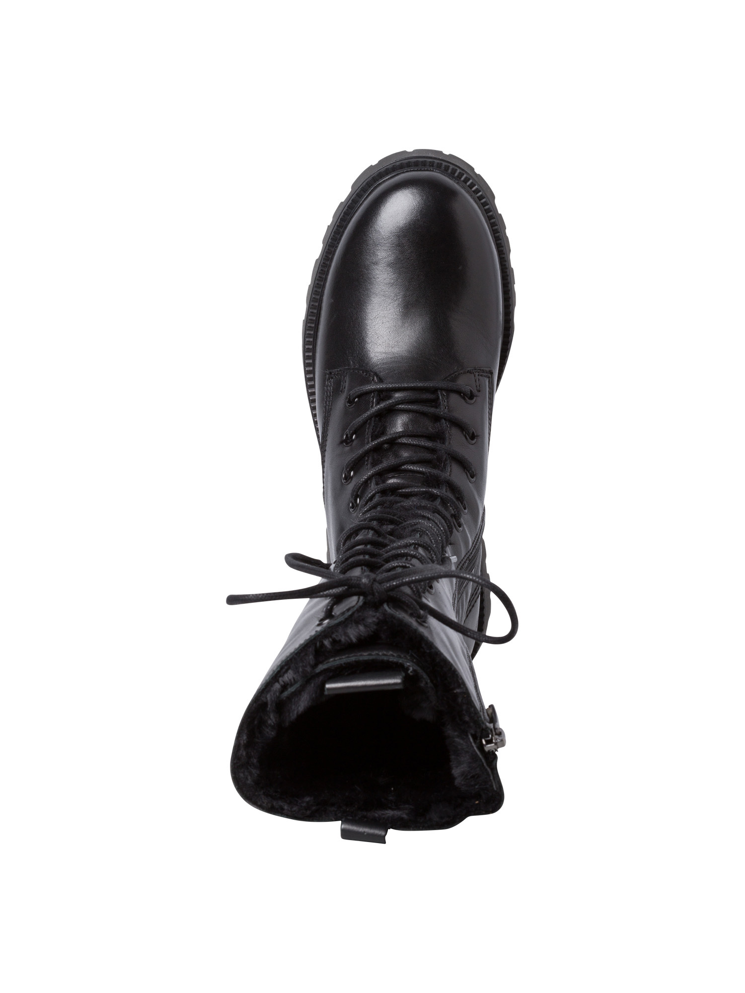 Buty vcCRO TAMARIS Kozaki sznurowane w kolorze Czarnym 