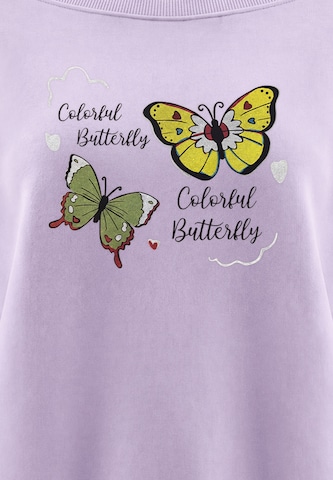 Sweat-shirt MYMO en violet