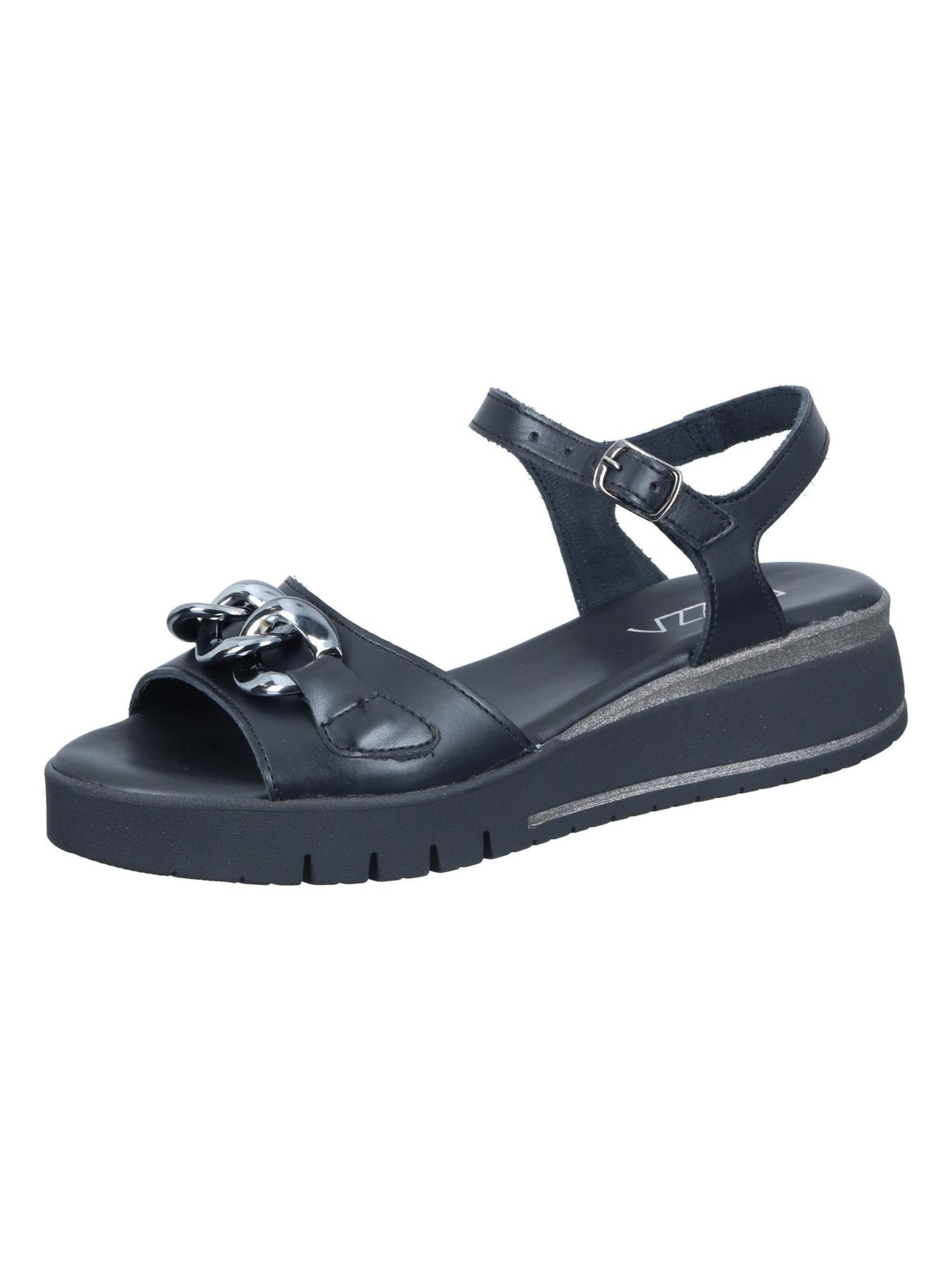 PIAZZA Sandals in Black: front