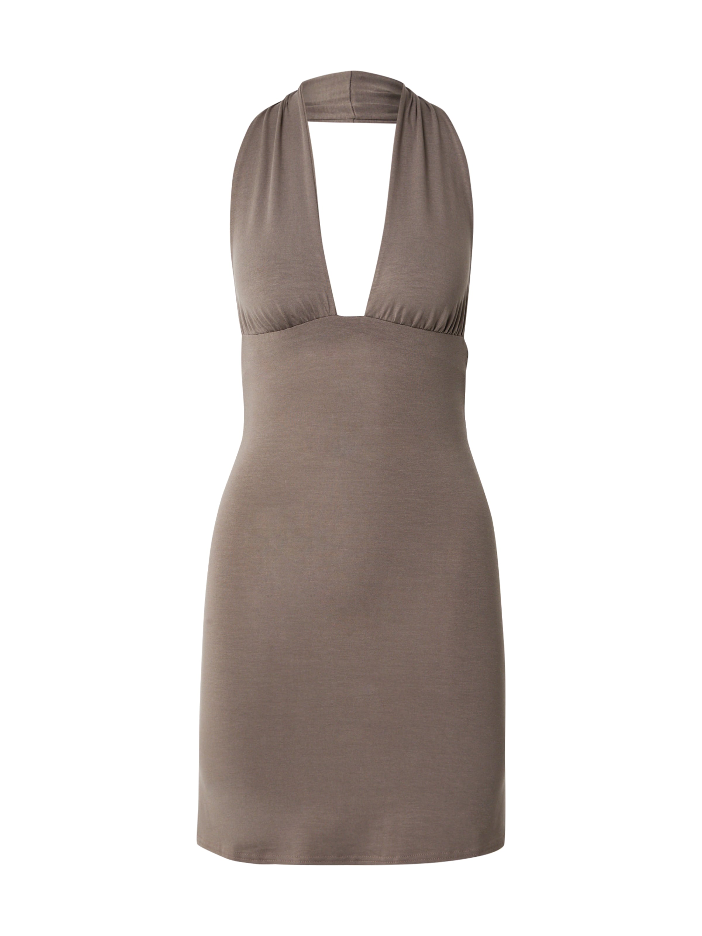 WEEKDAY Платье в Бежевый: спереди