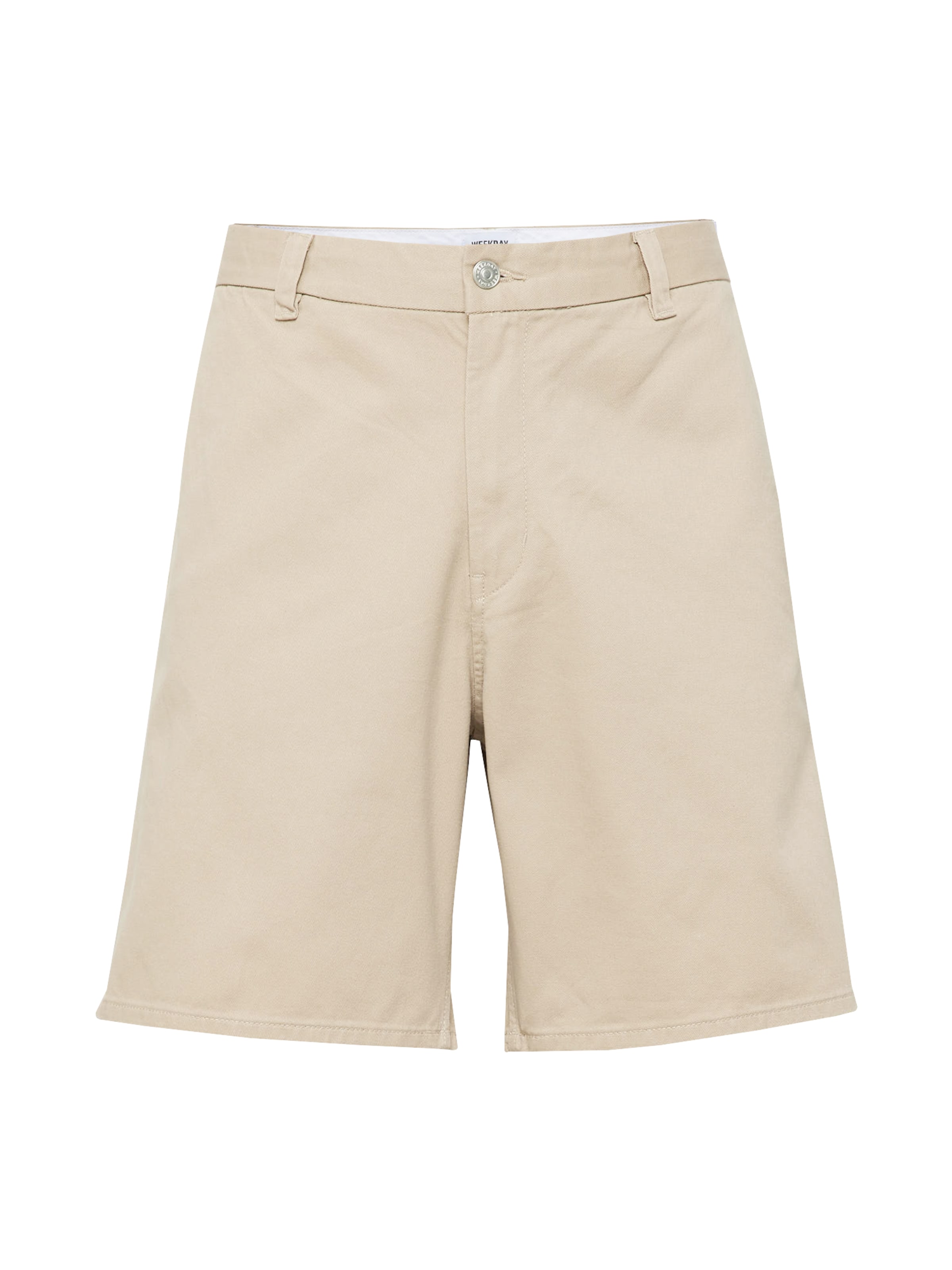 WEEKDAY - Loosefit Pantalón chino 'Joel' en beige: frente