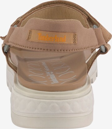 TIMBERLAND Sandale in Braun