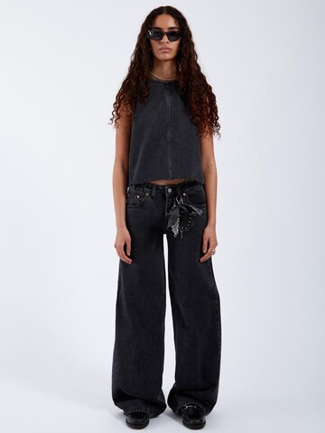 Dr. Denim Regular Jeans 'Rhue Wide' in Black