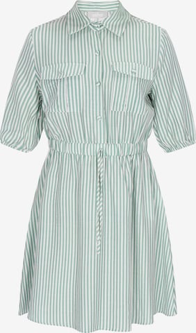 Robe-chemise Usha en vert : devant