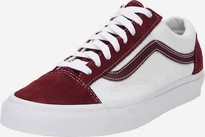 VANS Sneakers 'UA Style 36' in Wine red / White, Item view