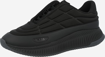 BOSS - Zapatillas deportivas bajas 'EVO Runn' en negro: frente