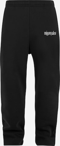 Pantalon MJ Gonzales en noir : devant
