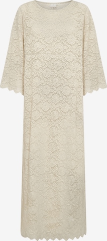 Robe de soirée Kaffe en beige : devant