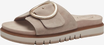 TAMARIS Pantolette in Beige: predná strana