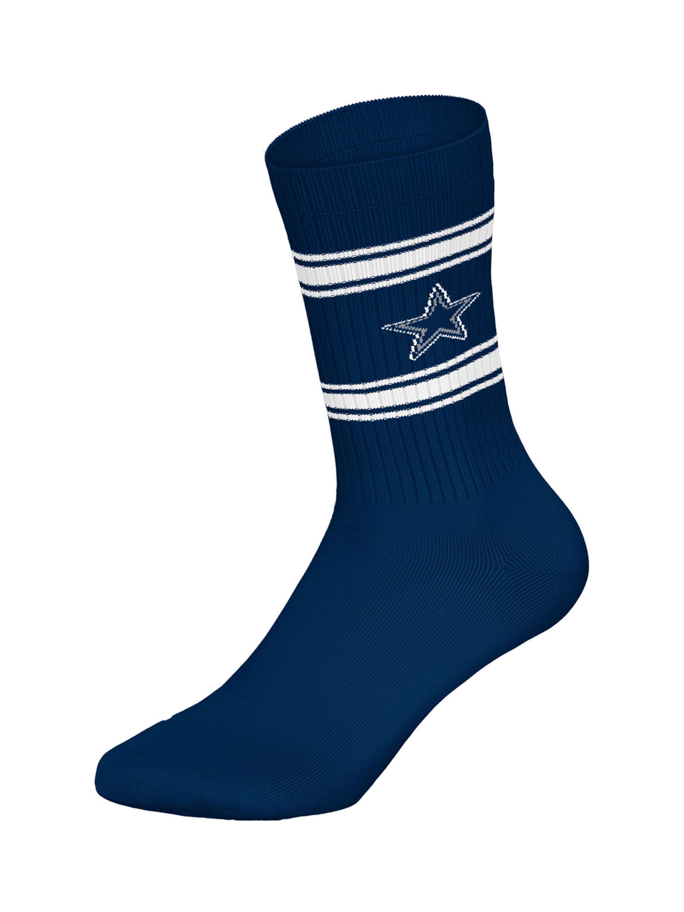 Huddle Socken in Blau