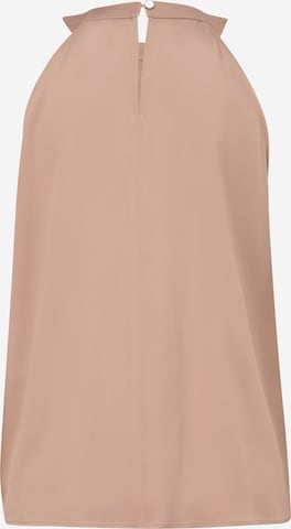 COMMA Top in Brown: back