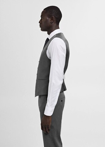 MANGO MAN Suit Vest 'Milan' in Grey