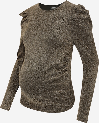 Only Maternity Shirt 'NEW RICH' in de kleur Zilver, Productweergave