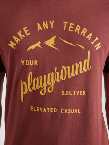 s.Oliver T-Shirt in Rot