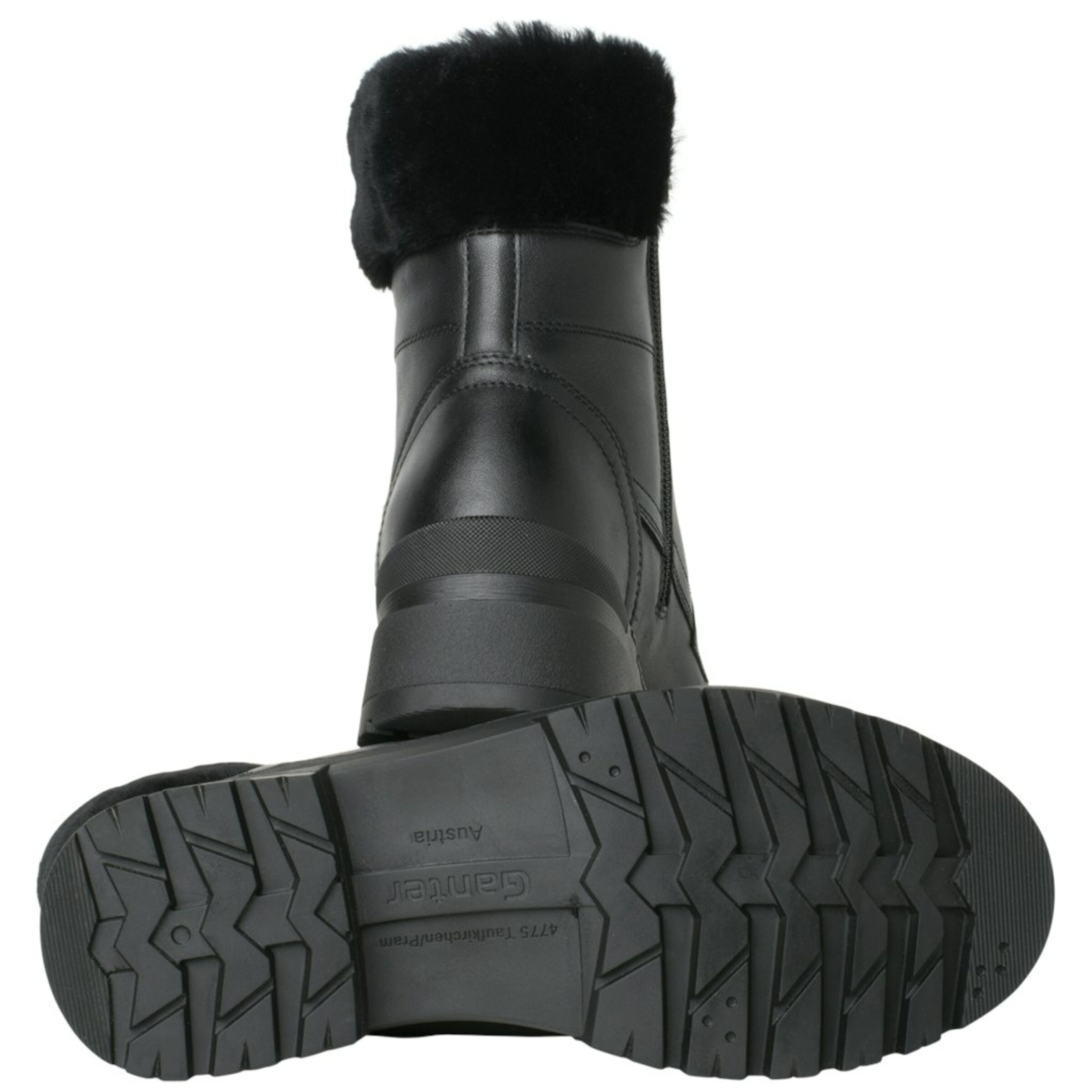 Ganter Veterlaarzen in Zwart